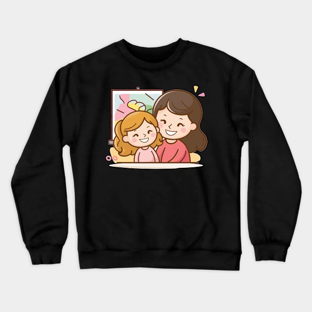 Hug my mother Crewneck Sweatshirt by Creativoo